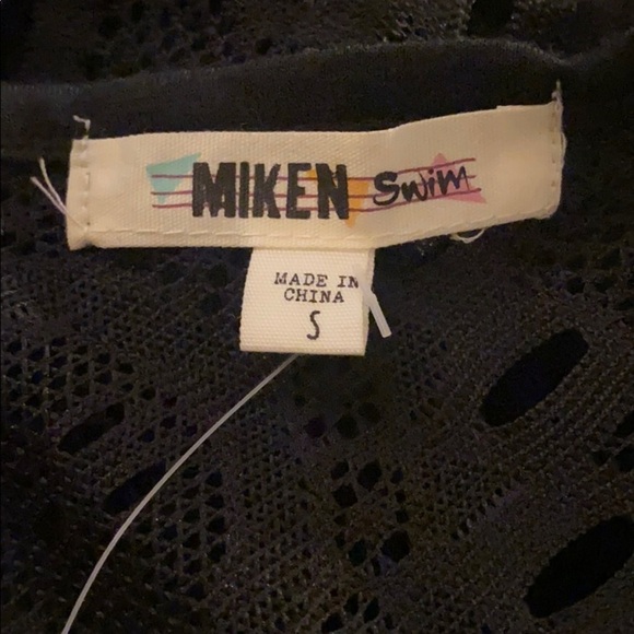 MIKEN Lace Drop Waist Swimsuit Cover Up - Picture 6 of 7